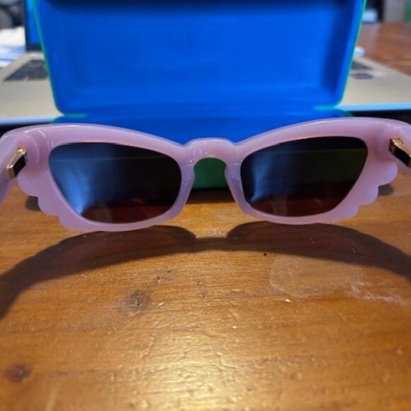 Pink Butterfly Sunglasses